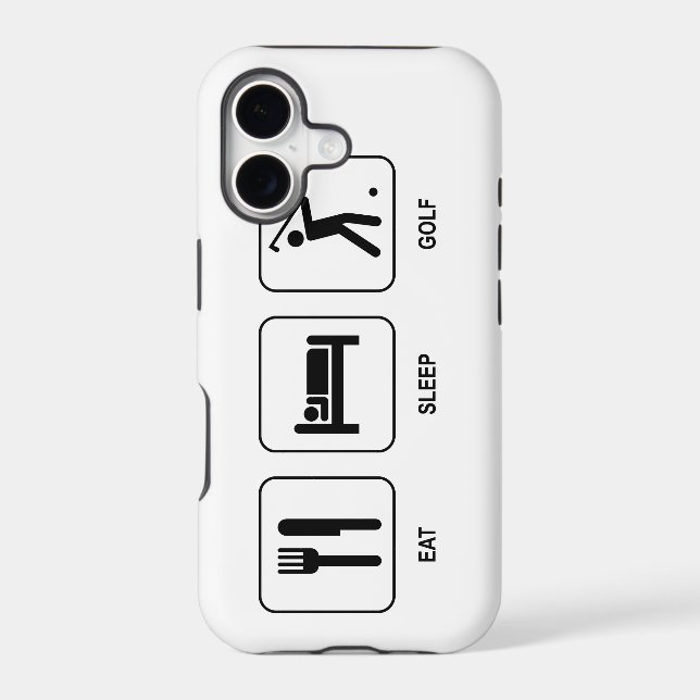 Eat Sleep Golf (Back)