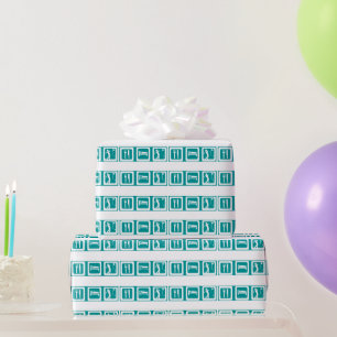 Eat Sleep Golf Wrapping Paper