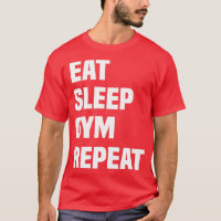 eat sleep gymrepeat funny bodybuilding lovers gift