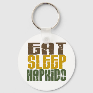 Eat Sleep Hapkido 1 Keychain