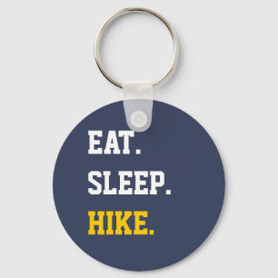 Eat Sleep Hike Keychain