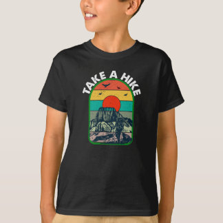 Eat Sleep Hike Repeat funny T-Shirt