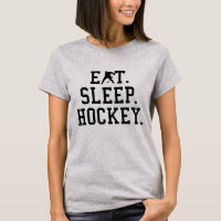 Eat Sleep Hockey - Hockey Lovers T-Shirt