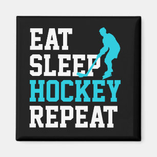 Eat Sleep Hockey Repeat        Magnet