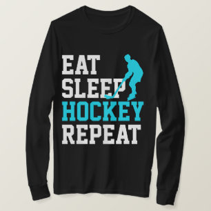 Eat Sleep Hockey Repeat T-Shirt