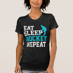 Eat Sleep Hockey Repeat T-Shirt