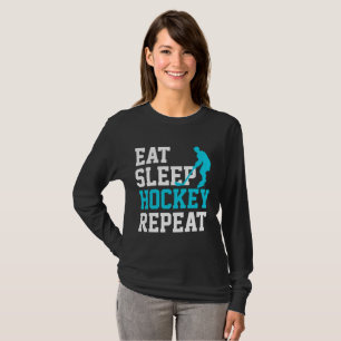 Eat Sleep Hockey Repeat T-Shirt