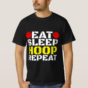 Eat Sleep Hoop Repeat T-Shirt