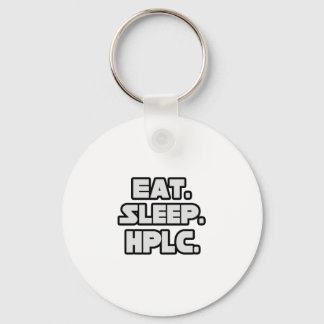 Eat Sleep HPLC Keychain