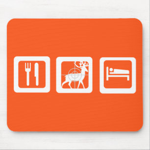 Eat Sleep Hunt Mouse Pad