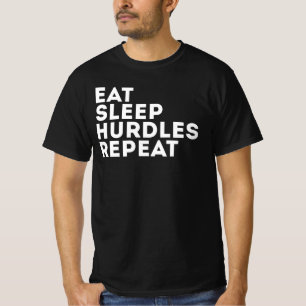 Eat Sleep Hurdles Repeat T-Shirt
