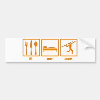 Eat Sleep Javelin Bumper Sticker