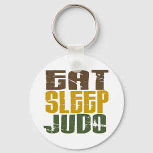 Eat Sleep Judo 1 Keychain