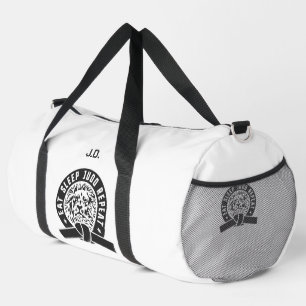 Eat Sleep Judo Repeat "Customizable" Gi Duffle Bag
