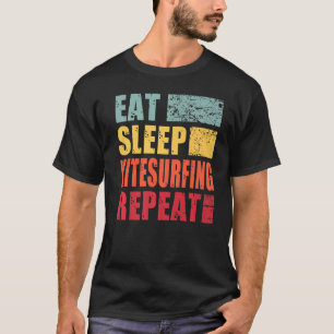 Eat Sleep Kite Surfing Repeat T-Shirt