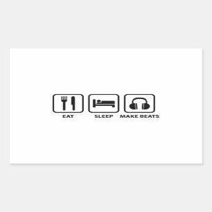 Eat Sleep Make Beats Sticker