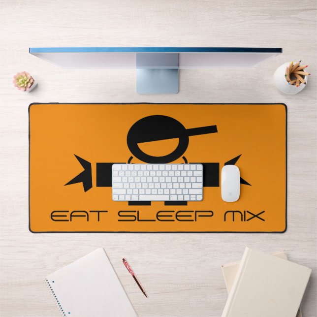 Eat Sleep Mix extra large mouse pad for music DJ (Bureau 1)