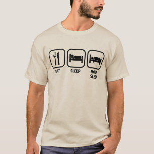 EAT, SLEEP, MORE SLEEP T-Shirt