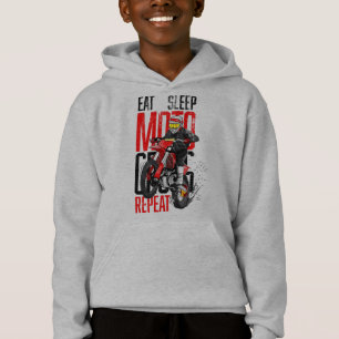 Eat Sleep Motocross Repeat Funny Gift for Motorcyc