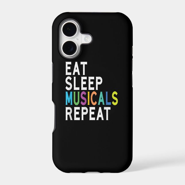 Eat Sleep Musicals Repeat (Back)