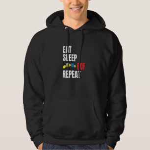 Eat Sleep Oof Repeat  Meme Gamers  Idea Hoodie