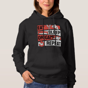 Eat Sleep Origami Repeat Paper folding art Hoodie