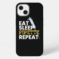 Eat Sleep Pipette Repeat Microbiology