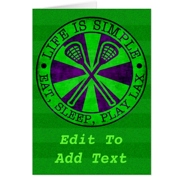 Eat, Sleep, Play Lacrosse (Devant)