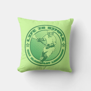 Eat, Sleep, Play Lacrosse Pillow