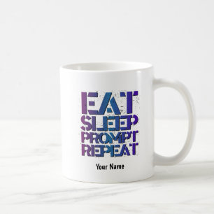 Eat, Sleep, PROMPT, Repeat - ESPRT1 Coffee Mug