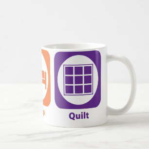 Eat Sleep Quilt Coffee Mug