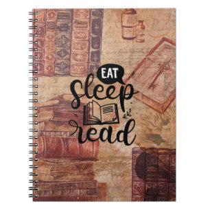 Eat Sleep Read Notebook