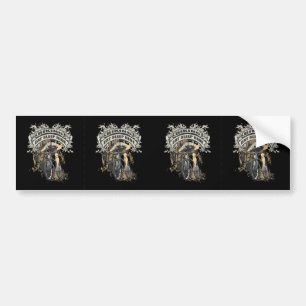 Eat, Sleep, Ride Biking Bumper Sticker