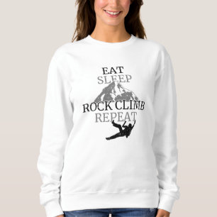 Eat Sleep Rock Climb Repeat Sweatshirt