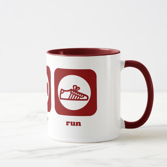 Eat. Sleep. Run. Mug (Right)