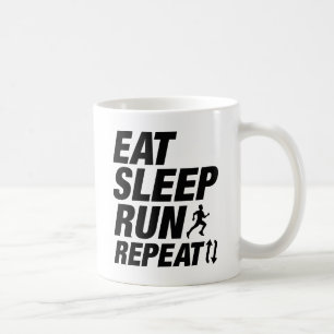 Eat Sleep Run Repeat Coffee Mug