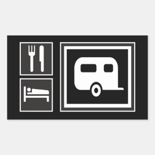 Eat. Sleep. RV! Sticker