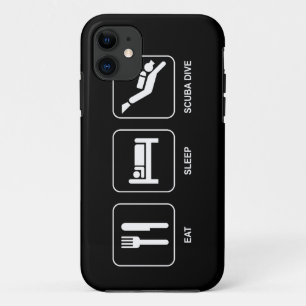 Eat Sleep Scuba Dive iPhone 11 Case