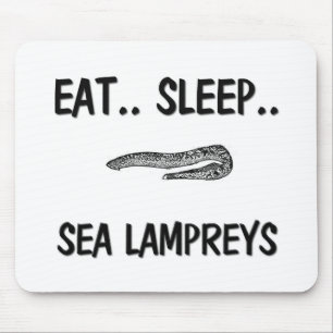 Eat Sleep SEA LAMPREYS Mouse Pad