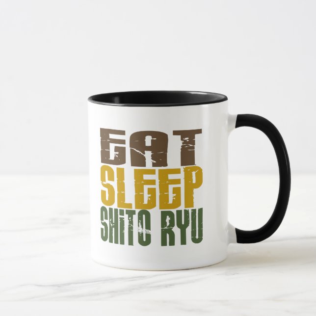 Eat Sleep Shito Ryu 1 Mug (Right)