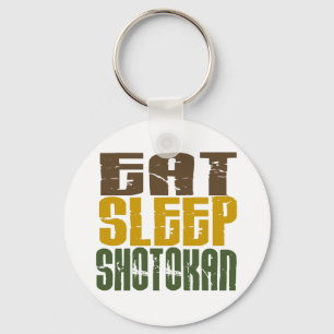 Eat Sleep Shotokan 1 Keychain