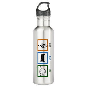 Eat Sleep Sing 710 Ml Water Bottle