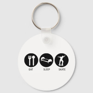 Eat Sleep Skate Keychain
