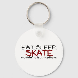 Eat Sleep Skate Keychain