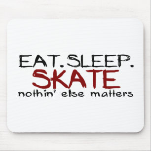 Eat Sleep Skate Mouse Pad