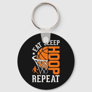 Eat Sleep Sketll Repeat Sketll Team Coach Keychain