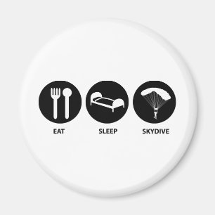 Eat Sleep SkyDive Magnet