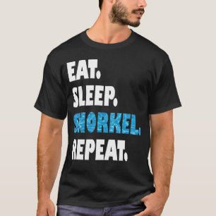 Eat Sleep Snorkel Repeat T-Shirt