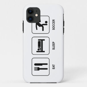 Eat Sleep Soccer iPhone 11 Case