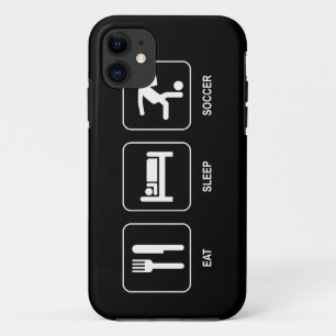 Eat Sleep Soccer iPhone 11 Case